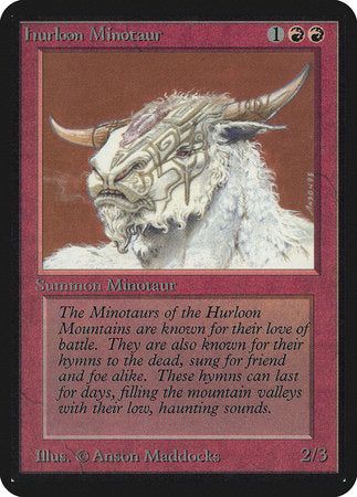 Hurloon Minotaur [Limited Edition Alpha] | Jack's On Queen