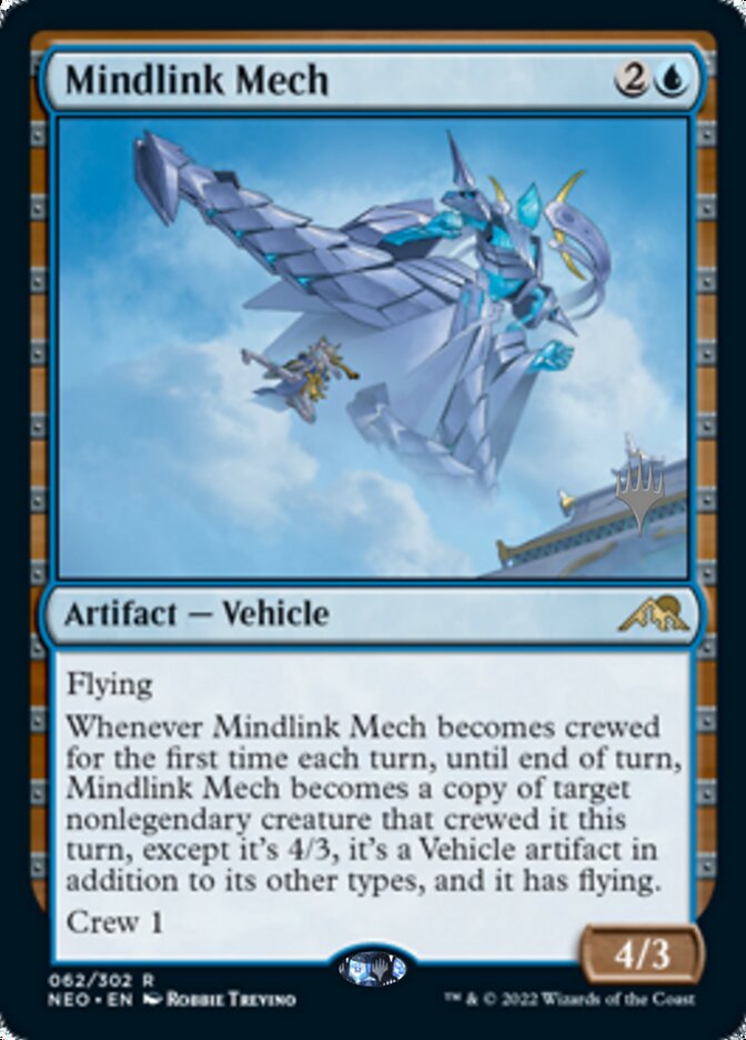 Mindlink Mech (Promo Pack) [Kamigawa: Neon Dynasty Promos] | Jack's On Queen