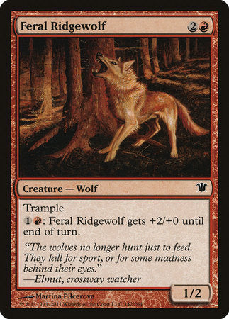 Feral Ridgewolf [Innistrad] | Jack's On Queen