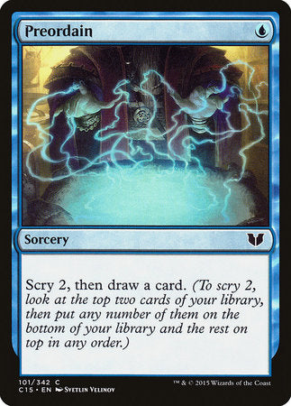 Preordain [Commander 2015] | Jack's On Queen