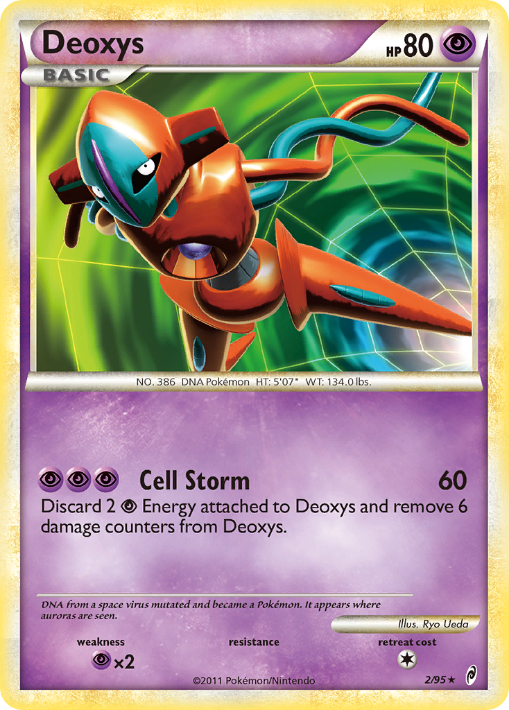 Deoxys (2/95) [HeartGold & SoulSilver: Call of Legends] | Jack's On Queen