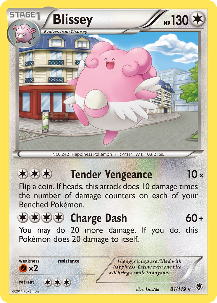 Blissey (81/119) [XY: Phantom Forces] | Jack's On Queen