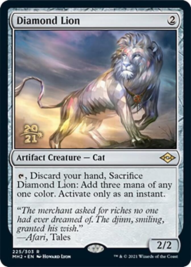 Diamond Lion [Modern Horizons 2 Prerelease Promos] | Jack's On Queen