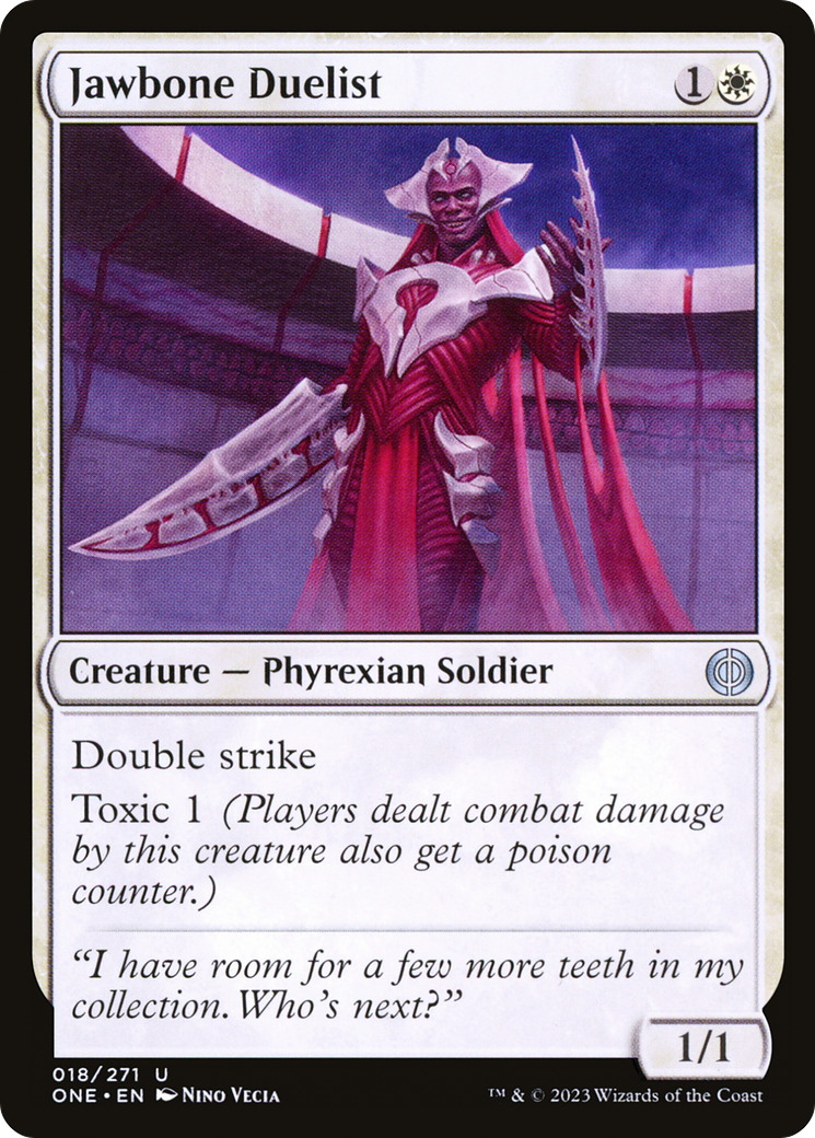 Jawbone Duelist [Phyrexia: All Will Be One] | Jack's On Queen