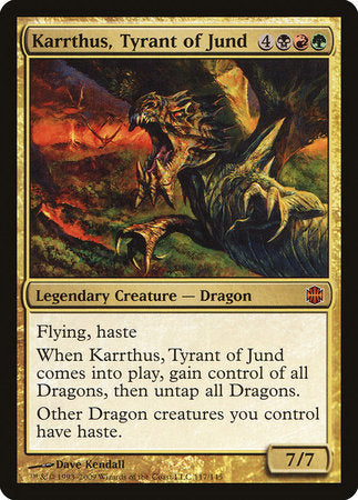 Karrthus, Tyrant of Jund [Alara Reborn] | Jack's On Queen