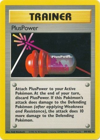 PlusPower (84/102) [Base Set Unlimited] | Jack's On Queen
