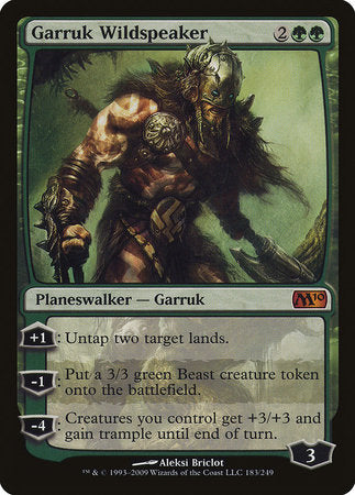 Garruk Wildspeaker [Magic 2010] | Jack's On Queen