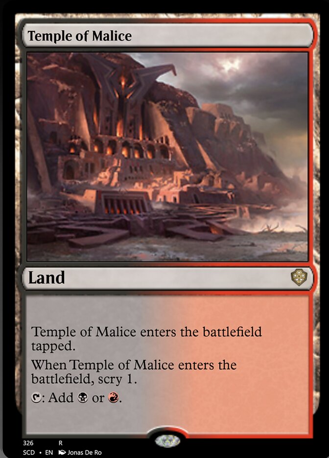 Temple of Malice [Starter Commander Decks] | Jack's On Queen