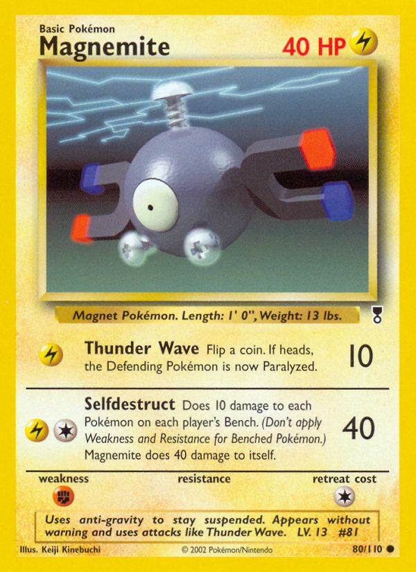 Magnemite (80/110) [Legendary Collection] | Jack's On Queen