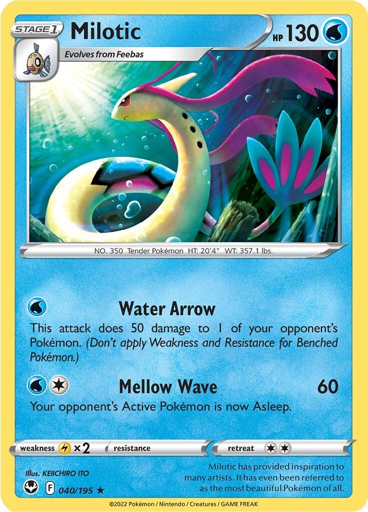 Milotic (040/195) [Sword & Shield: Silver Tempest] | Jack's On Queen