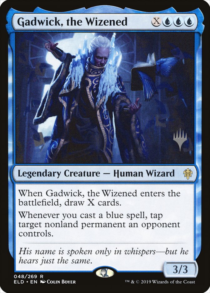 Gadwick, the Wizened (Promo Pack) [Throne of Eldraine Promos] | Jack's On Queen