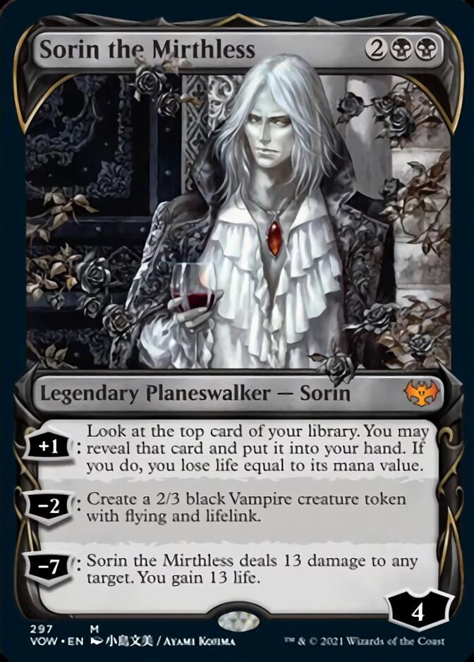 Sorin the Mirthless (Showcase Fang Frame) [Innistrad: Crimson Vow] | Jack's On Queen