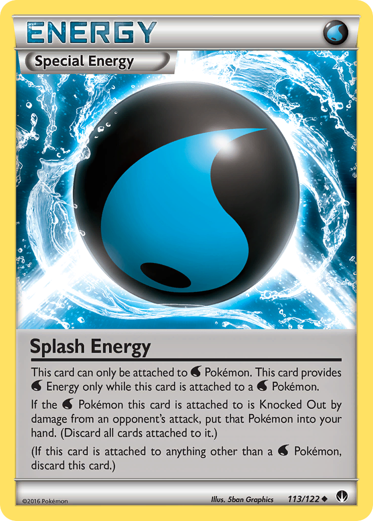 Splash Energy (113/122) [XY: BREAKpoint] | Jack's On Queen