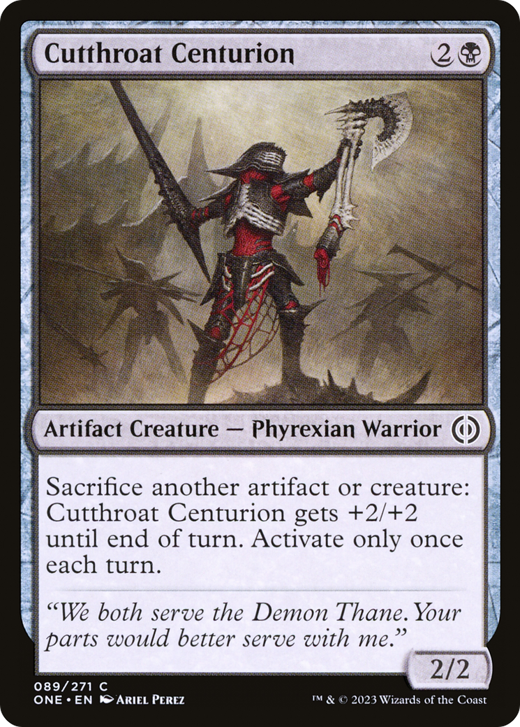 Cutthroat Centurion [Phyrexia: All Will Be One] | Jack's On Queen