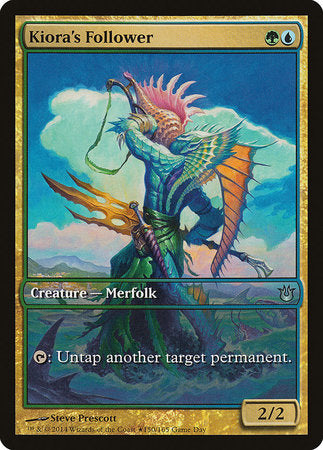 Kiora's Follower [Born of the Gods Promos] | Jack's On Queen