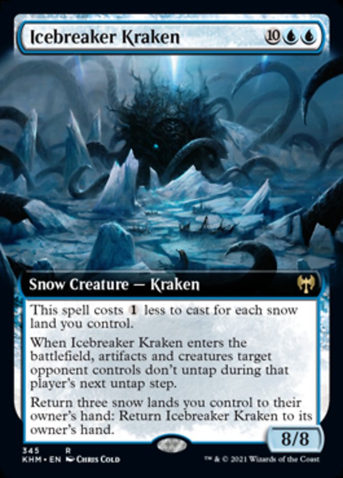 Icebreaker Kraken (Extended Art) [Kaldheim] | Jack's On Queen