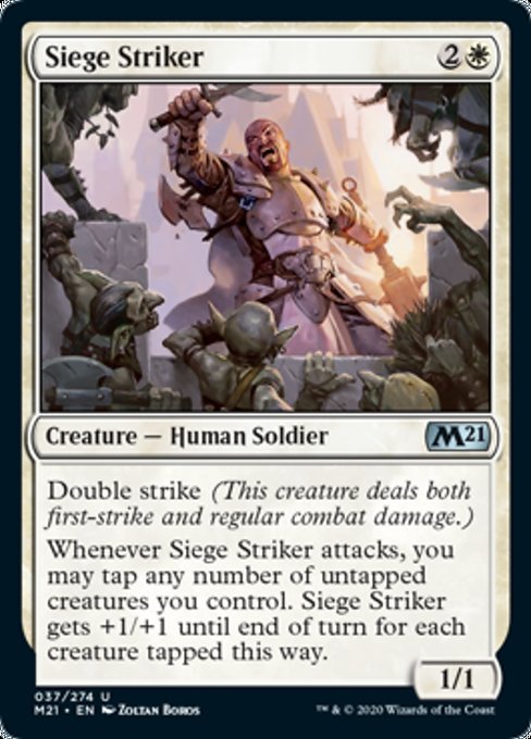 Siege Striker [Core Set 2021] | Jack's On Queen