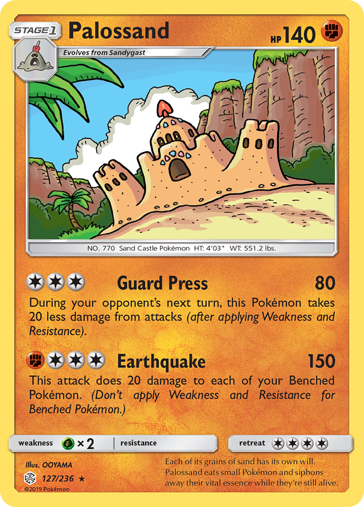 Palossand (127/236) [Sun & Moon: Cosmic Eclipse] | Jack's On Queen