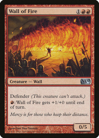 Wall of Fire [Magic 2010] | Jack's On Queen