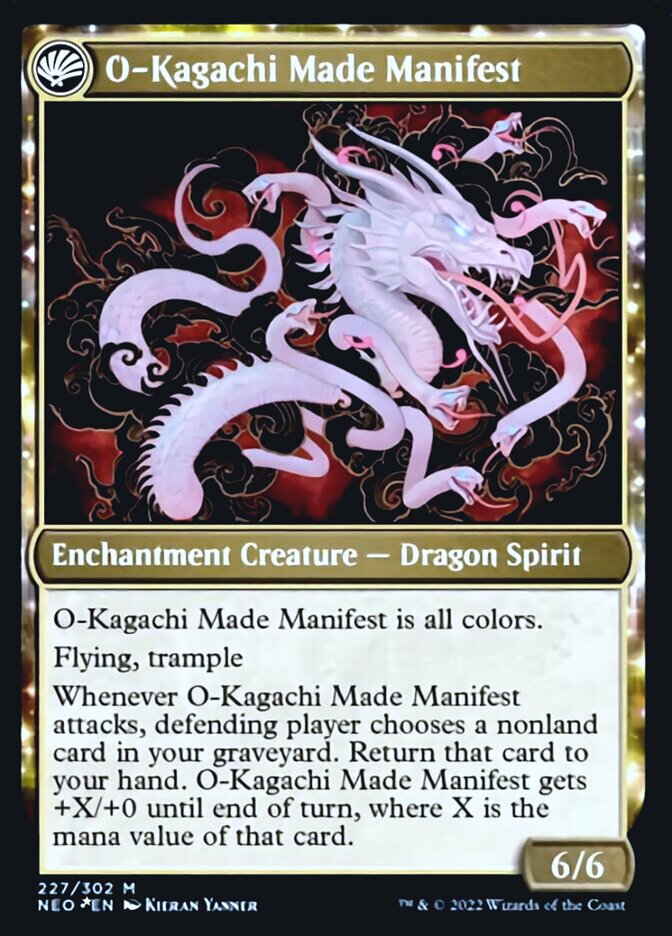 The Kami War // O-Kagachi Made Manifest [Kamigawa: Neon Dynasty Prerelease Promos] | Jack's On Queen