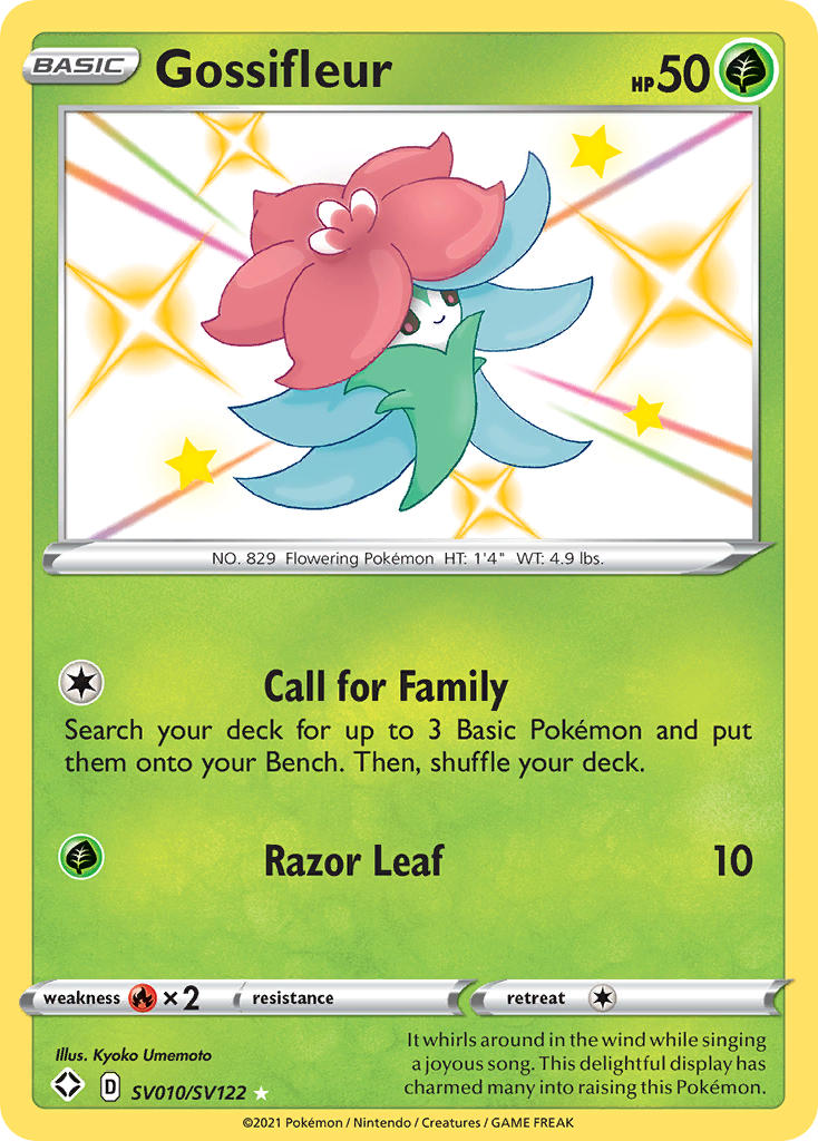 Gossifleur (SV010/SV122) [Sword & Shield: Shining Fates] | Jack's On Queen