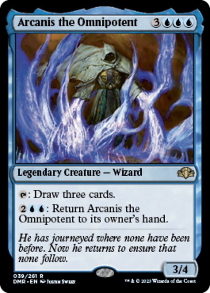 Arcanis the Omnipotent [Dominaria Remastered] | Jack's On Queen