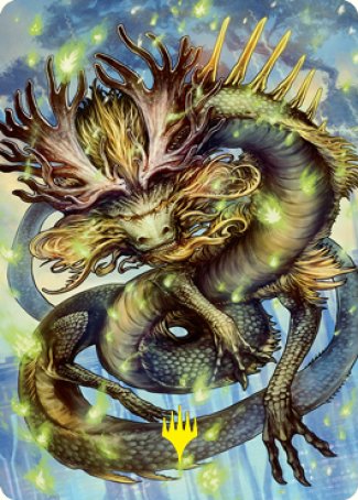 Kura, the Boundless Sky Art Card (Gold-Stamped Signature) [Kamigawa: Neon Dynasty Art Series] | Jack's On Queen