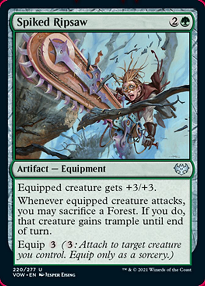 Spiked Ripsaw [Innistrad: Crimson Vow] | Jack's On Queen