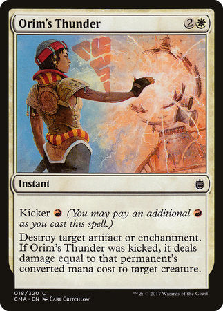 Orim's Thunder [Commander Anthology] | Jack's On Queen