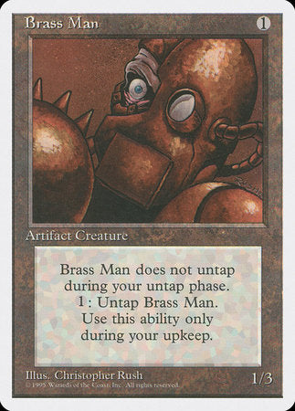 Brass Man [Fourth Edition] | Jack's On Queen