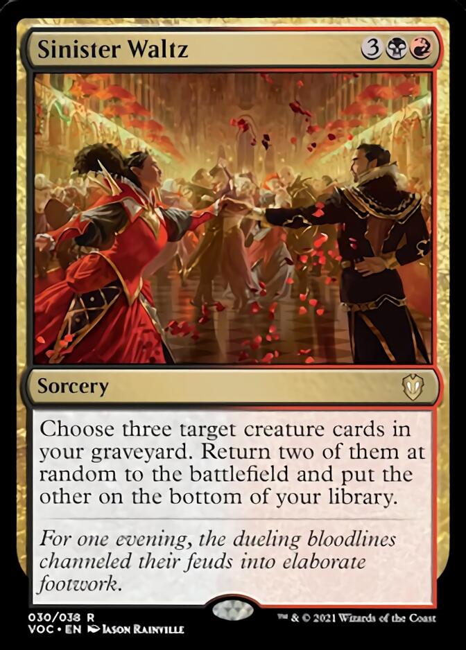 Sinister Waltz [Innistrad: Crimson Vow Commander] | Jack's On Queen