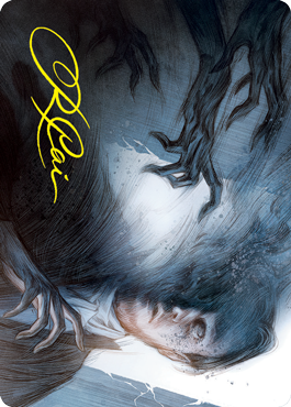 Dread Fugue Art Card (Gold-Stamped Signature) [Innistrad: Crimson Vow Art Series] | Jack's On Queen