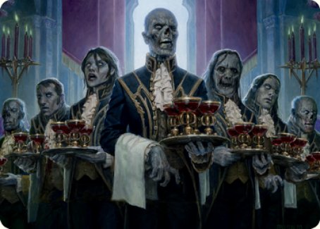 Dying to Serve Art Card [Innistrad: Crimson Vow Art Series] | Jack's On Queen
