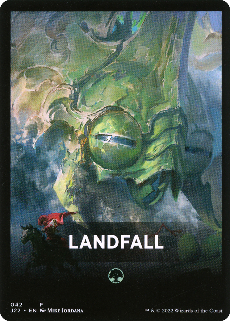 Landfall Theme Card [Jumpstart 2022 Front Cards] | Jack's On Queen