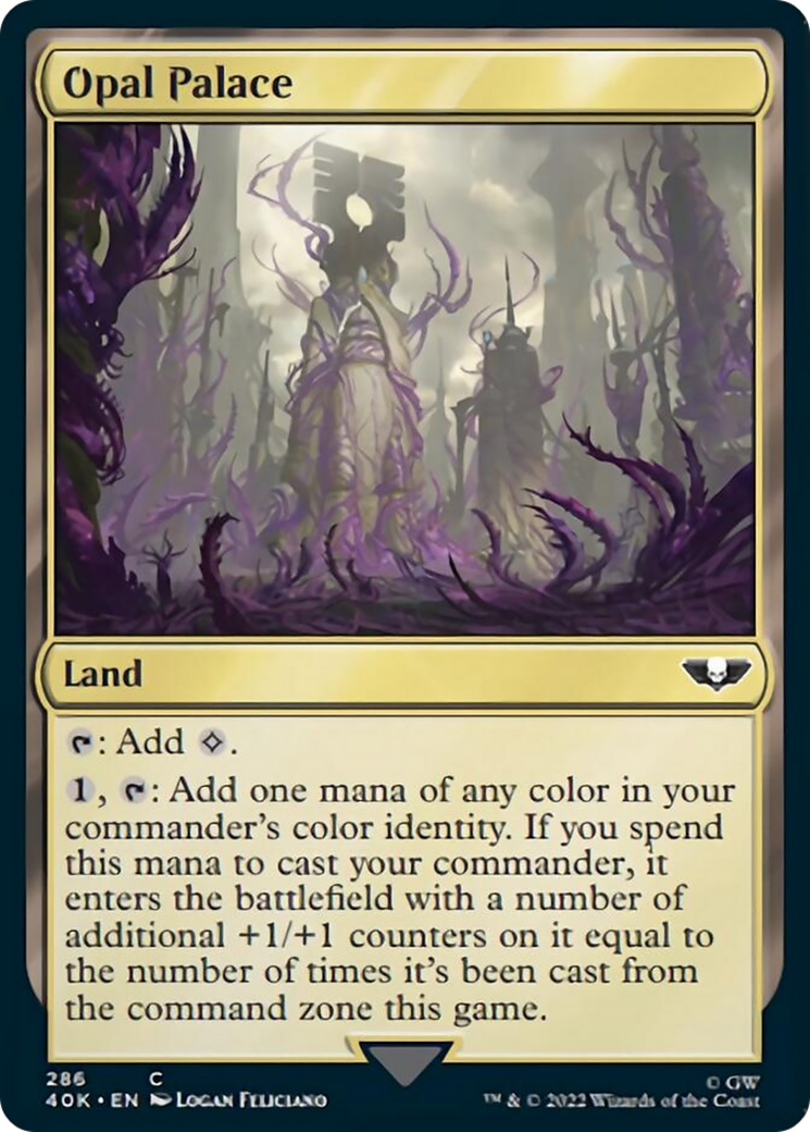Opal Palace (Surge Foil) [Universes Beyond: Warhammer 40,000] | Jack's On Queen