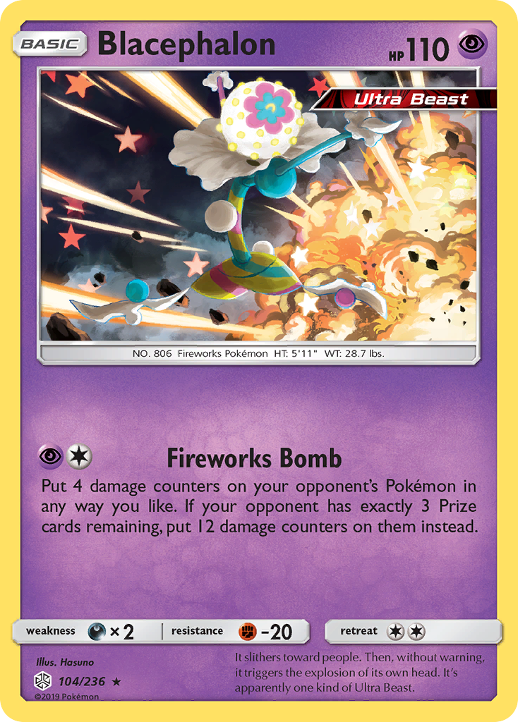 Blacephalon (104/236) [Sun & Moon: Cosmic Eclipse] | Jack's On Queen