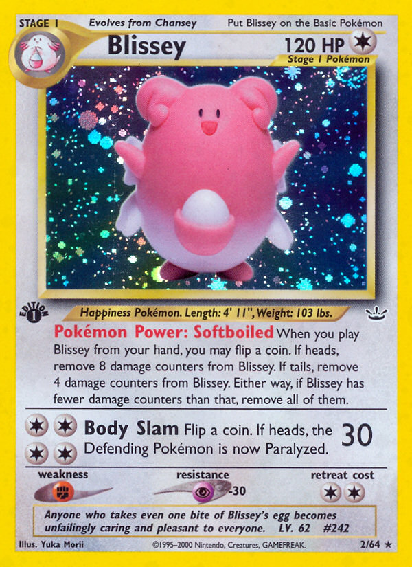 Blissey (2/64) [Neo Revelation 1st Edition] | Jack's On Queen