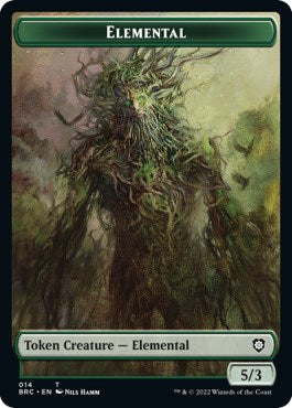 Elemental Token [The Brothers' War Commander Tokens] | Jack's On Queen