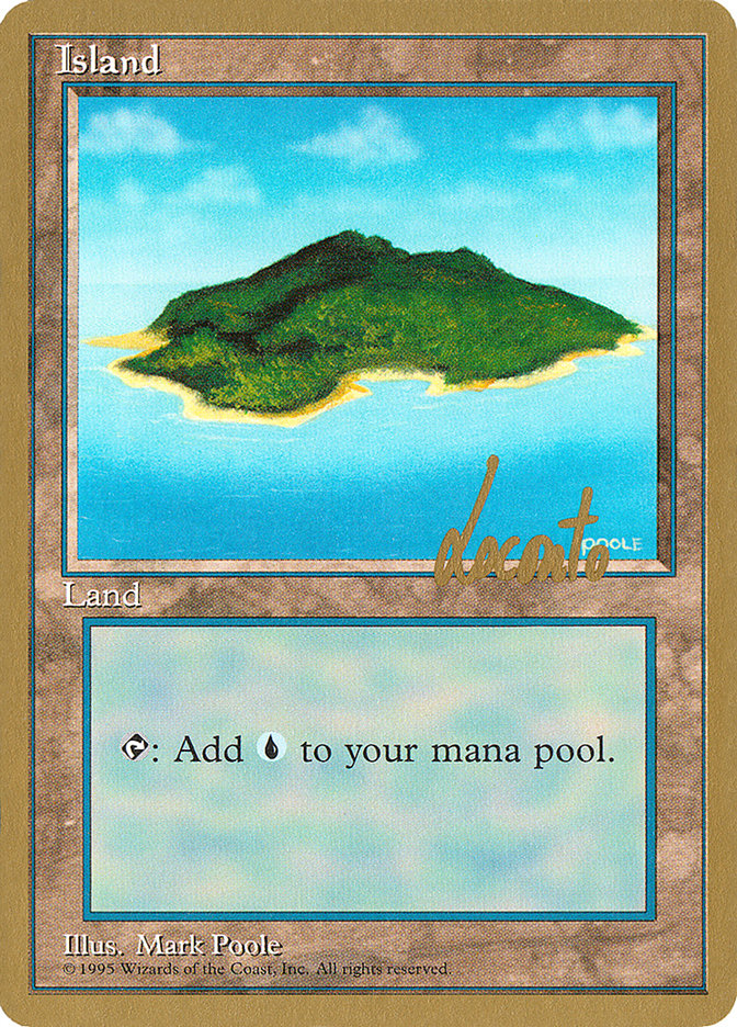 Island (ml367) (Michael Loconto) [Pro Tour Collector Set] | Jack's On Queen