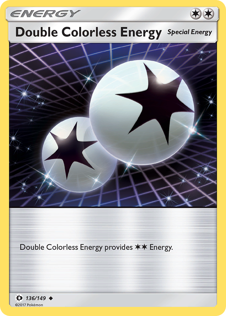 Double Colorless Energy (136/149) [Sun & Moon: Base Set] | Jack's On Queen