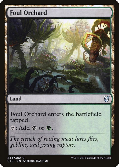 Foul Orchard [Commander 2019] | Jack's On Queen