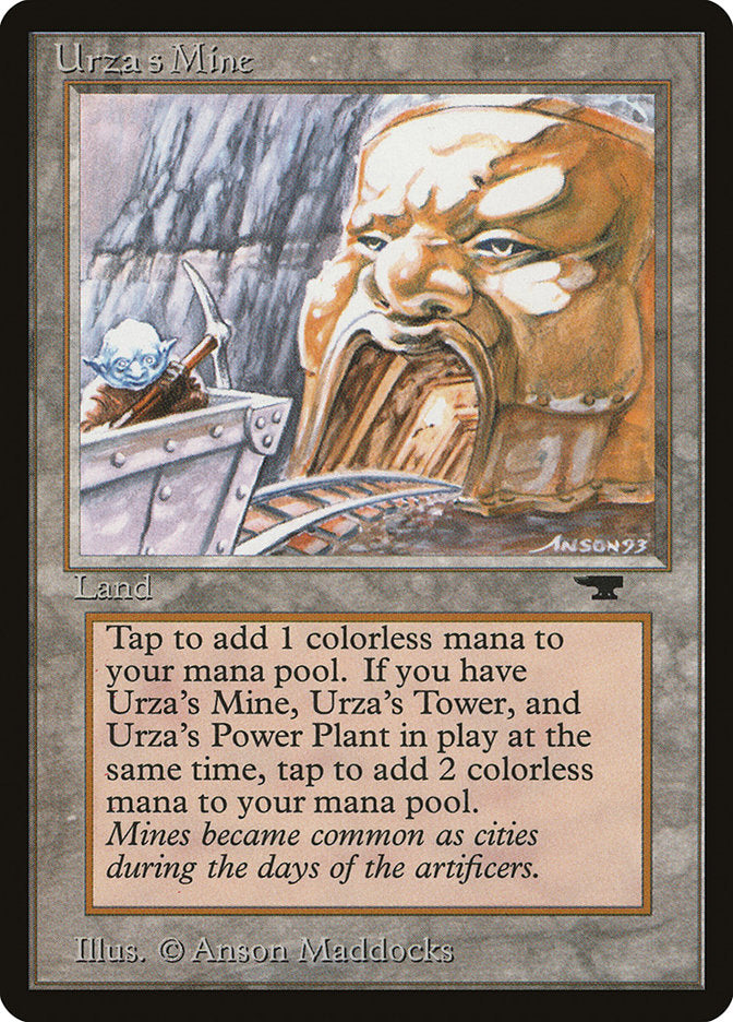 Urza's Mine (Mine Cart Entering Mouth) [Antiquities] | Jack's On Queen