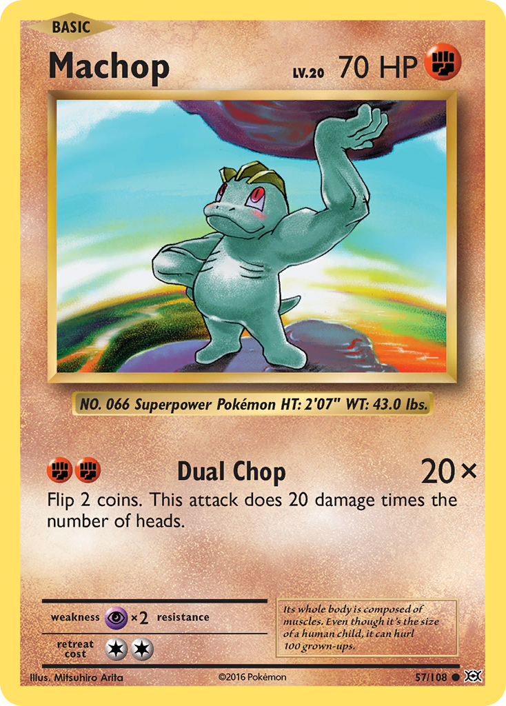 Machop (57/108) [XY: Evolutions] | Jack's On Queen