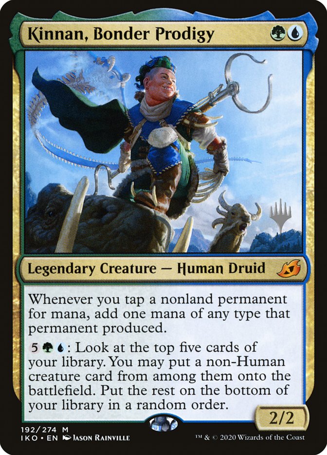 Kinnan, Bonder Prodigy (Promo Pack) [Ikoria: Lair of Behemoths Promos] | Jack's On Queen