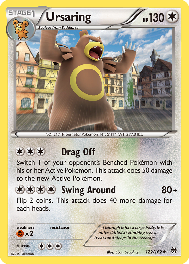 Ursaring (122/162) [XY: BREAKthrough] | Jack's On Queen