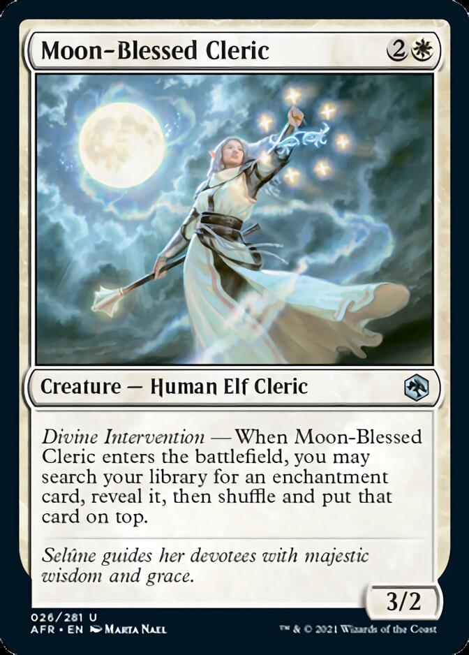 Moon-Blessed Cleric [Dungeons & Dragons: Adventures in the Forgotten Realms] | Jack's On Queen