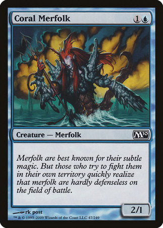 Coral Merfolk [Magic 2010] | Jack's On Queen