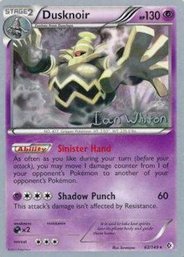 Dusknoir (63/149) (American Gothic - Ian Whiton) [World Championships 2013] | Jack's On Queen
