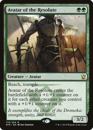 Avatar of the Resolute [Dragons of Tarkir] | Jack's On Queen