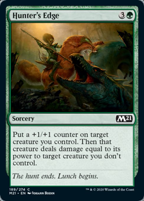 Hunter's Edge [Core Set 2021] | Jack's On Queen